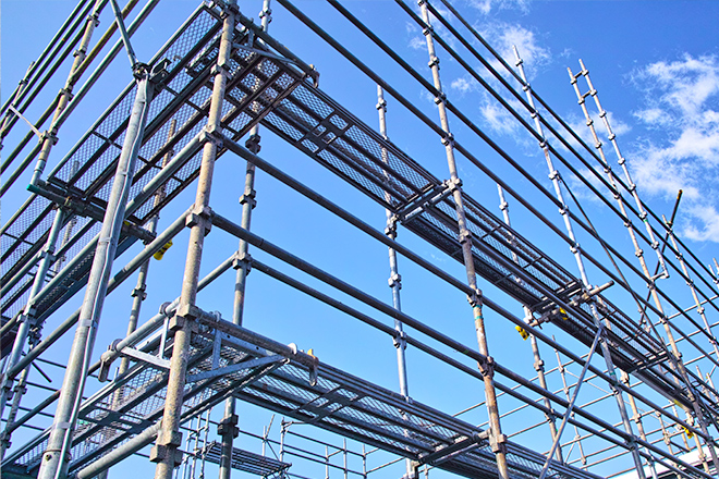 SGの足場工事